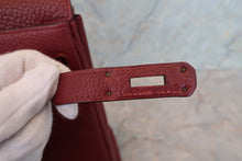 将图片加载到图库查看器,HERMES BIRKIN 30 Clemence leather Iris □N刻印 Hand bag 700040215