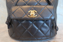 画像をギャラリービューアに読み込む, CHANEL/シャネル マトラッセチェーンリュック ラムスキン ブラック/ゴールド金具 リュック 800070170