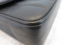 Load image into Gallery viewer, CHANEL Mademoiselle Hand bag Caviar skin Black/Gold hadware Hand bag 700030005