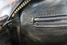 Load image into Gallery viewer, CHANEL Matelasse fringe chain shoulder bag Lambskin Black/Gold hadware Shoulder bag 700080217