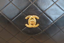 画像をギャラリービューアに読み込む, CHANEL/シャネル マトラッセチェーンショルダーバッグ ラムスキン ブラック/ゴールド金具 ショルダーバッグ 800060117