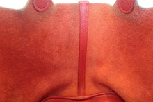 画像をギャラリービューアに読み込む, HERMES/エルメス ピコタンロックMM トリヨンクレマンス ルージュカザック □Q刻印 ハンドバッグ 800020036