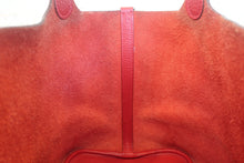 画像をギャラリービューアに読み込む, HERMES/エルメス ピコタンロックMM トリヨンクレマンス ルージュカザック □Q刻印 ハンドバッグ 800020036