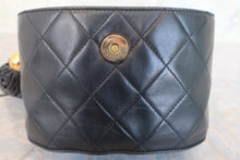 Load image into Gallery viewer, CHANEL Matelasse fringe shoulder bag Lambskin Black/Gold hadware Shoulder bag 700120194