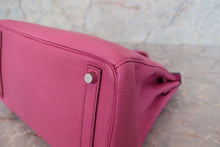 画像をギャラリービューアに読み込む, HERMES/エルメス オータクロア28 シェーブル フューシャピンク □J刻印 ハンドバッグ 700070079