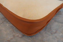 Load image into Gallery viewer, HERMES EVELYNE1 GM Toile H/Leather Beige/Natural □A Engraving Shoulder bag 800090006