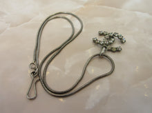 将图片加载到图库查看器,CHANEL/香奈儿 经典双C 水钻 项链 镀银 Silver/银色  项链  300010091