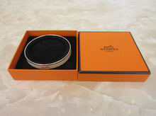 将图片加载到图库查看器,HERMES/爱马仕 Emaille bangle  镀银  White/Silver(白色/银色)  D刻印  手链  300010066