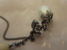 将图片加载到图库查看器,CHANEL/香奈儿 经典双C 水钻 项链  镀银  Silver/银色  项链  300010058