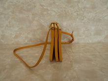 Load image into Gallery viewer, CELINE Trio Leather Yellow Shoulder Bag 20100047