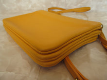 Load image into Gallery viewer, CELINE Trio Leather Yellow Shoulder Bag 20100047