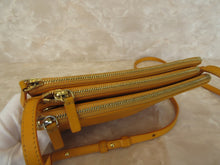 Load image into Gallery viewer, CELINE Trio Leather Yellow Shoulder Bag 20100047