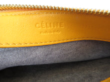 Load image into Gallery viewer, CELINE Trio Leather Yellow Shoulder Bag 20100047