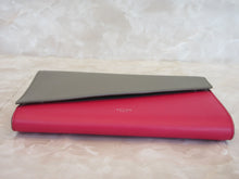 Load image into Gallery viewer, CELINE Large flap on Chain Wallet  Leather  Gray/Pink  Shoulder bag  20110073
