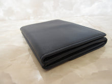 將圖片載入圖庫檢視器 Christian Dior/クリスチャンディオール Wホック財布  レザー  ネイビー/レッド  短財布  300010059