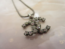 将图片加载到图库查看器,CHANEL/香奈儿 经典双C 水钻 项链 镀银 Silver/银色  项链  300010091