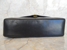 Load image into Gallery viewer, CHANEL V-Stitch single flap chain shoulder bag Lambskin Black  Shoulder bag 300090074