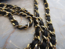 Load image into Gallery viewer, CHANEL V-Stitch single flap chain shoulder bag Lambskin Black  Shoulder bag 300090074