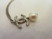 将图片加载到图库查看器,CHANEL/香奈儿 经典双C 水钻 项链  镀银  Silver/镀银  项链  20110160