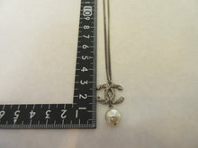 将图片加载到图库查看器,CHANEL/香奈儿 经典双C 水钻 项链  镀银  Silver/镀银  项链  20110160