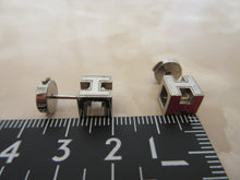 將圖片載入圖庫檢視器 HERMES/エルメス Hキューブピアス  銀メッキ  ピンク  ピアス  300010098