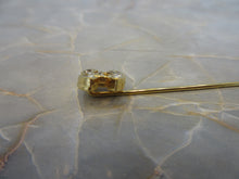 将图片加载到图库查看器,CHANEL/香奈儿 水钻 经典双C 针式胸针 镀金 Gold(金色) 胸针 400040031