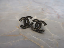 将图片加载到图库查看器,CHANEL/香奈儿 水钻 经典双C 耳环 镀银 Silver(银色) 耳环 400040026