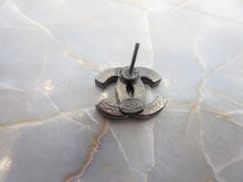 将图片加载到图库查看器,CHANEL/香奈儿 水钻 经典双C 耳环 镀银 Silver(银色) 耳环 400040026