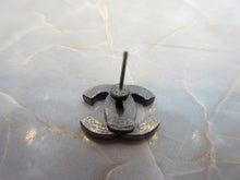 将图片加载到图库查看器,CHANEL/香奈儿 水钻 经典双C 耳环 镀银 Silver(银色) 耳环 400040026