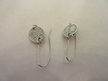 將圖片載入圖庫檢視器 Christian Dior/クリスチャンディオール ロゴピアス  銀メッキ  シルバー  ピアス  20070123