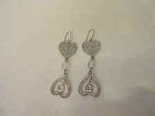 將圖片載入圖庫檢視器 Christian Dior/クリスチャンディオール ロゴピアス  銀メッキ  シルバー  ピアス  20070122