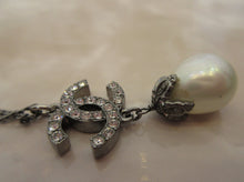将图片加载到图库查看器,CHANEL/香奈儿 经典双C 水钻 项链  镀银  Silver/银色  项链  300010058