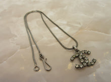将图片加载到图库查看器,CHANEL/香奈儿 经典双C 水钻 项链 镀银 Silver/银色  项链  300010091