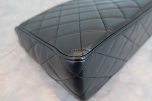 CHANEL/シャネル マトラッセチェーンショルダーバッグ ラムスキン ブラック/ゴールド金具 ショルダーバッグ 700070273