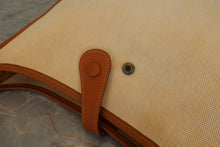 Load image into Gallery viewer, HERMES  EVELYNE1 GM Toile H/Leather Beige/Natural □A Engraving Shoulder bag 800090006
