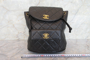 CHANEL/シャネル マトラッセチェーンリュック ラムスキン ブラック/ゴールド金具 リュック 700080167