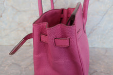画像をギャラリービューアに読み込む, HERMES／エルメス オータクロア28 シェーブル フューシャピンク □J刻印 ハンドバッグ 700070079

