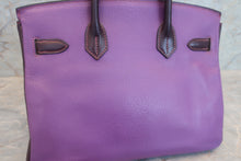 将图片加载到图库查看器，HERMES BIRKIN30 Personal order Chevre myzore goatskim Pink/Raisin/Parme □P刻印Hand bag 600100064
