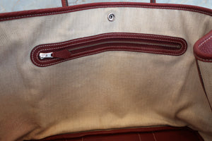 HERMES／エルメス ガーデンパーティPM ネゴンダ ルージュアッシュ □O刻印 トートバッグ 700100057