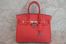 Load image into Gallery viewer, HERMES BIRKIN 25 Togo leather Bougainvillier Hand bag 700050035
