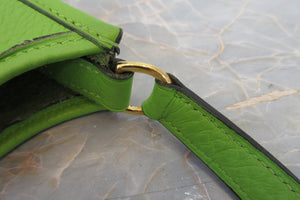 HERMES／エルメス エブリンTPM トリヨンクレマンス アップルグリーン ショルダーバッグ 700050085