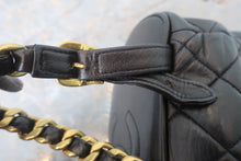 Load image into Gallery viewer, CHANEL Matelasse Chain back pack Lambskin Black/Gold hadware Back pack 700120197
