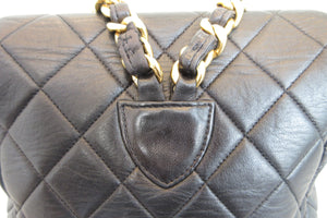 CHANEL/シャネル マトラッセチェーンリュック ラムスキン ブラック/ゴールド金具 リュック 700080167
