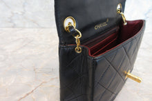 画像をギャラリービューアに読み込む, CHANEL/シャネル ミニマトラッセシングルフラップチェーンショルダーバッグ ラムスキン ブラック/ゴールド金具 ショルダーバッグ 700080016
