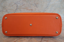 將圖片載入圖庫檢視器 HERMES／エルメス ボリード27 ヴォーエプソン オレンジ □R刻印 ショルダーバッグ 700100069
