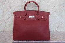画像をギャラリービューアに読み込む, HERMES／エルメス バーキン40 トリヨンクレマンス ルージュアッシュ □E刻印 ハンドバッグ 700110094
