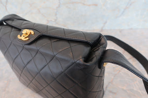 CHANEL/シャネル マトラッセショルダーバッグ ラムスキン ブラック/ゴールド金具 ショルダーバッグ 700070241