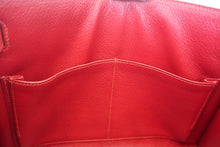 画像をギャラリービューアに読み込む, HERMES／エルメス ケリー28 クシュベル ルージュヴィフ 〇W刻印 ショルダーバッグ 800020020
