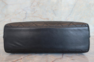 CHANEL/シャネル マトラッセショルダーバッグ ラムスキン ブラック/ゴールド金具 ショルダーバッグ 700070241