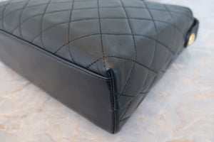 CHANEL/シャネル マトラッセショルダーバッグ ラムスキン ブラック/ゴールド金具 ショルダーバッグ 700070241